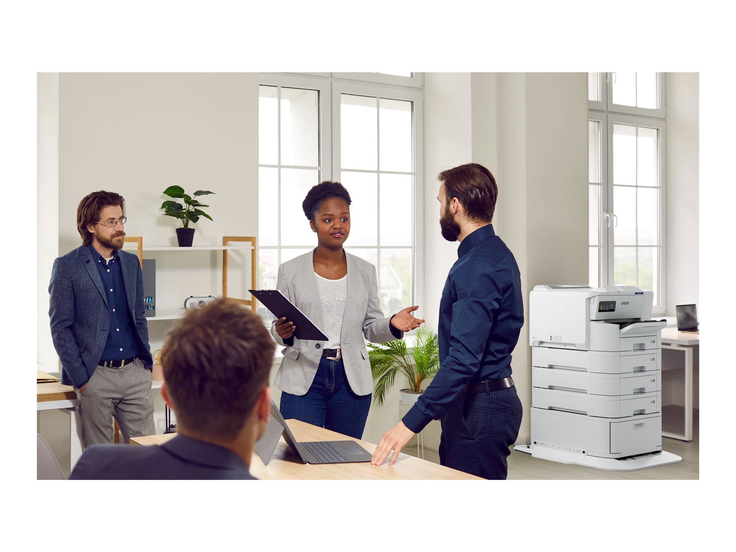 EPSON WorkForce Pro EP-C7000DW Printer colour Duplex inkjet A3 4800x1200dpi 25ppm mono 24ppm colour 335sheets USB LAN Wi-Fi