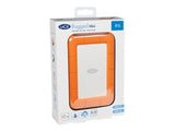 LACIE RUGGED MINI drive 4TB Shock/ rain/ pressure resistant USB3.0 2,5inch orange