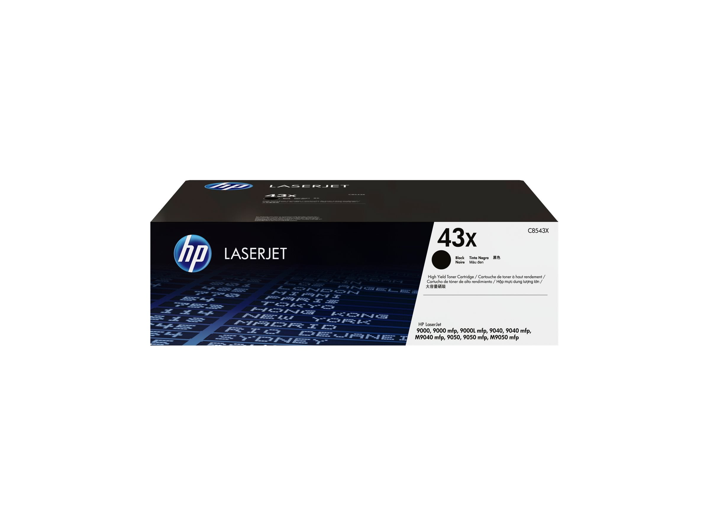 HP 43X original LaserJet original Toner cartridge C8543X black high capacity 30.000 pages 1-pack