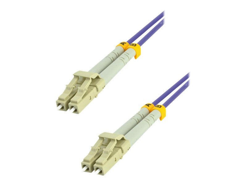 MCL LC/LC Multimode duplex 50/125 OM4 optical fiber - 50m
