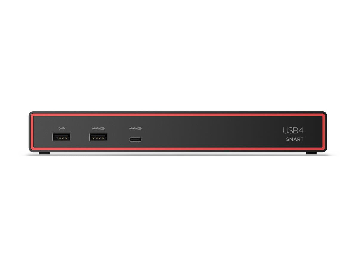 LENOVO ThinkPad Smart Dock 5500 Docking station USB4 HDMI 2xDisplayport (DP) 2xUSB-C LAN (RJ-45) 1GbE 4xUSB 100Watt Europe (EU)