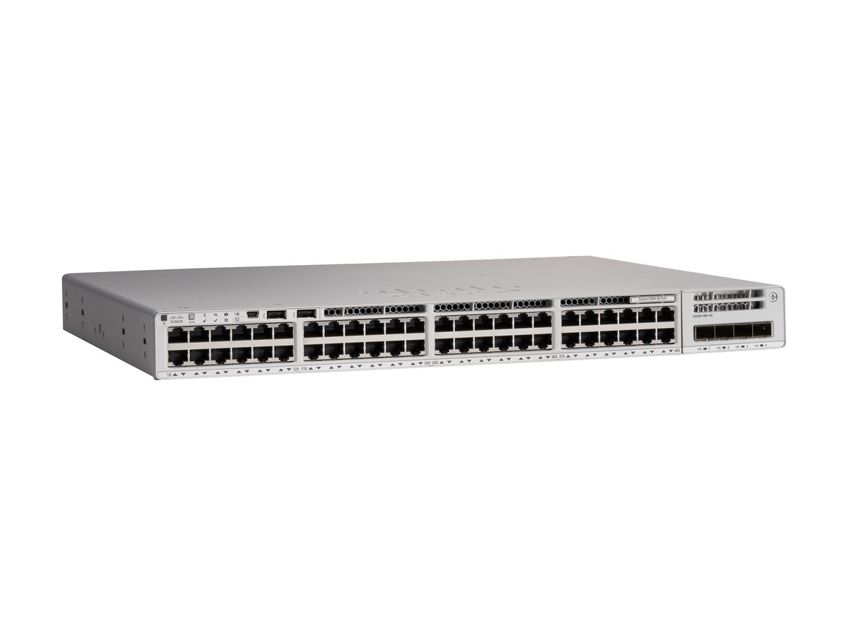 CISCO Catalyst 9200 48-port Partial PoE Network Essentials