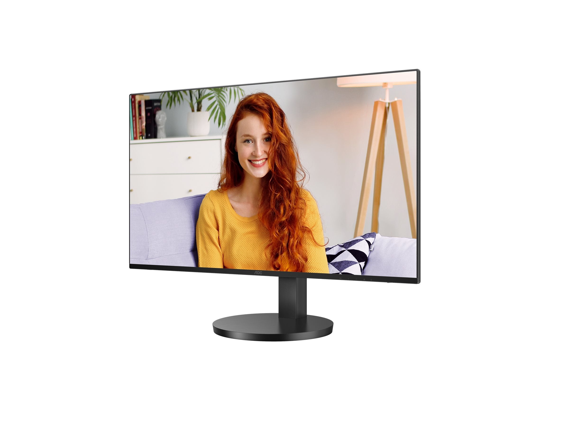 AOC Q27B3CF2 27inch 2560x1440 100Hz IPS Flat 110mm USB-C Dock 65W AdaptiveSync USB HUB Speakers Low Blue Mode USB C HDMI 350cd/m2