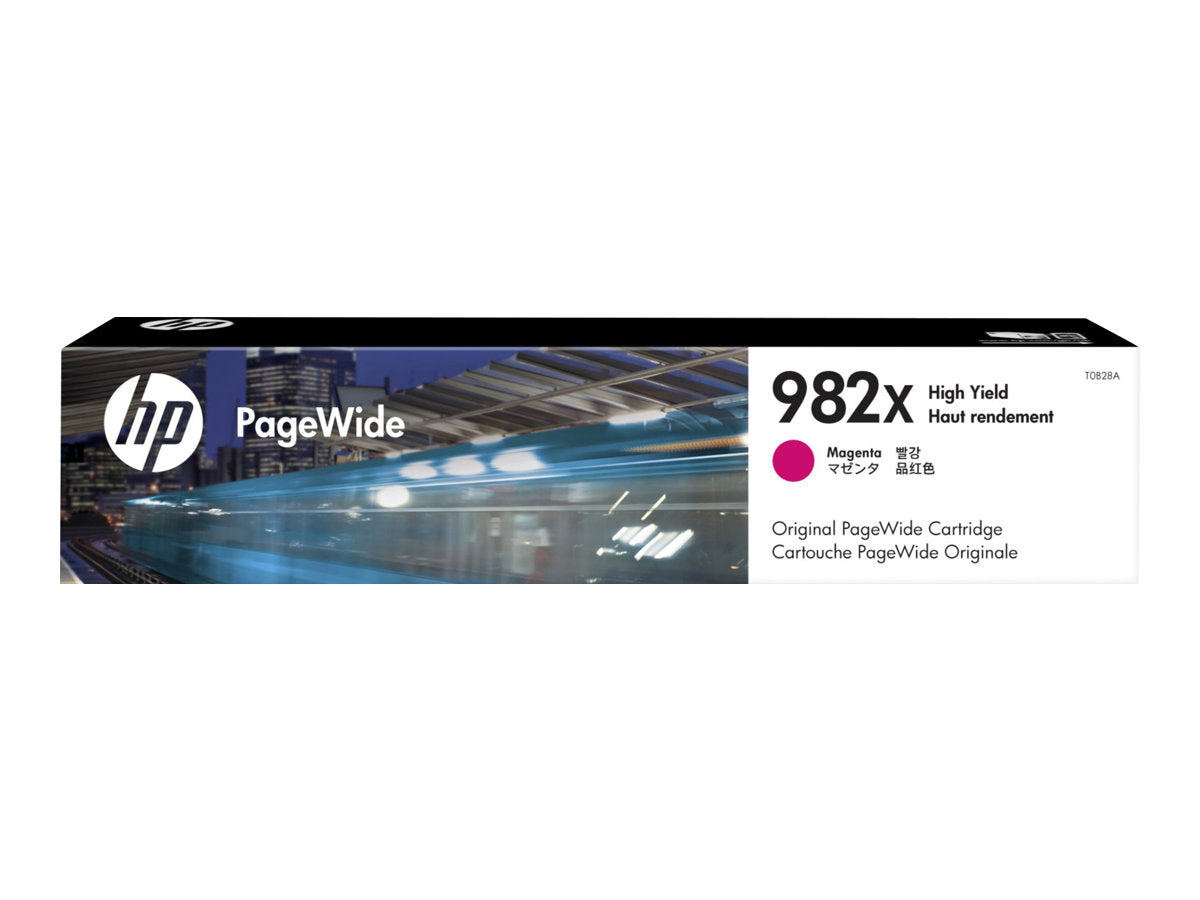 HP 982X High Yield Magenta Original PageWide Cartridge