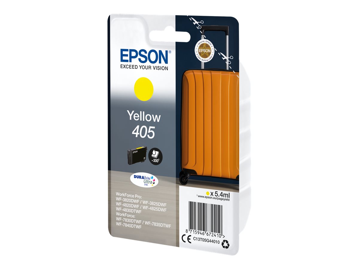 EPSON 6LB Singlepack Yellow 405 DURABrite Ultra Ink