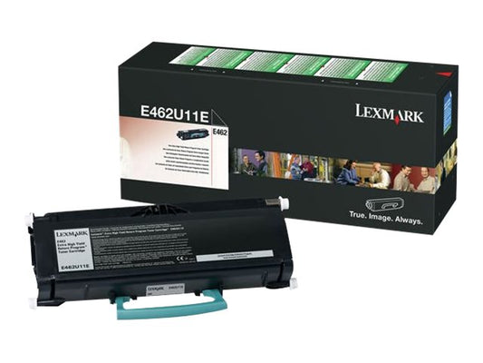 LEXMARK E462 cartouche de toner noir très haute capacité 18.000 pages pack de 1 retour programme