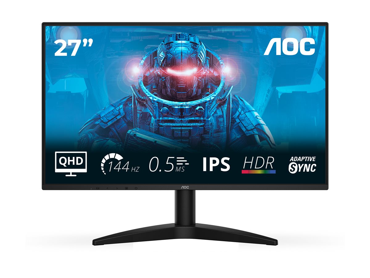 AOC Q27B32X 27p QHD IPS 144Hz 4ms 300cd/m2 HDMI 2.0 DP