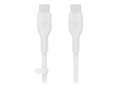 BELKIN Câble USB-C vers USB-C 1m Silicon Blanc