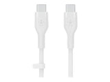 BELKIN Câble USB-C vers USB-C 1m Silicon Blanc