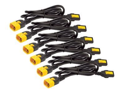 APC Power Cord Kit 6 ea Locking C13 to C14 - 1.2M