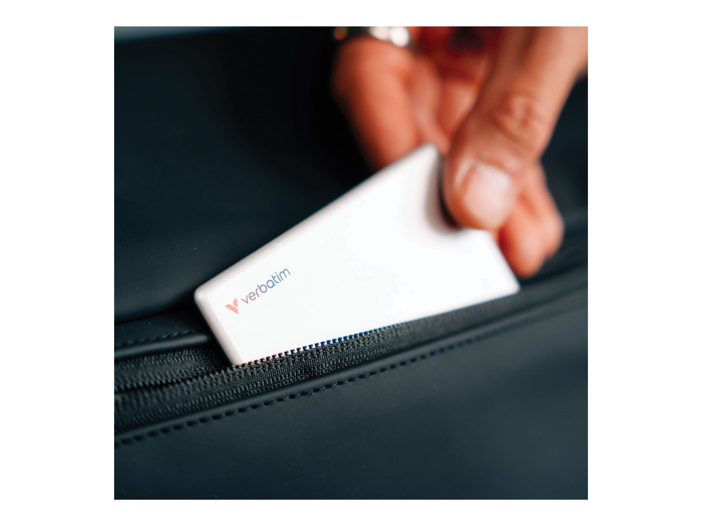VERBATIM MYFCR-01S MY FINDER CARD BLUETOOTH ITEM FINDER 1 PACK SILVER WCF (P)