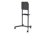 NEOMOUNTS NS-M1250BLACK Support au sol pour écran 37-70p - rotatif - étagère multimédia incluse