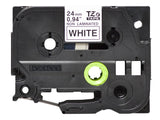 BROTHER P-TOUCH TZE-N251 noir sur blanc 24mm