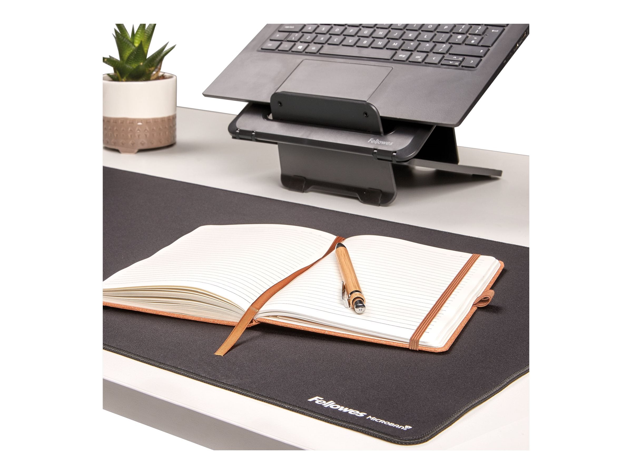 FELLOWES TAPIS SOUS MAIN DE BUREAU NOIR