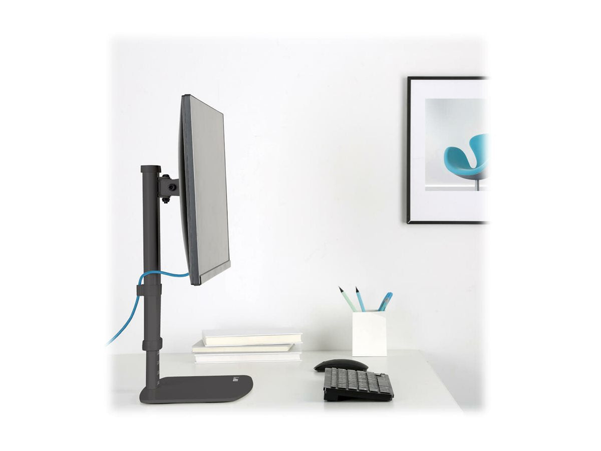 EATON TRIPPLITE Single-Display Monitor Stand - Height Adjustable 17inch to 27inch Monitors