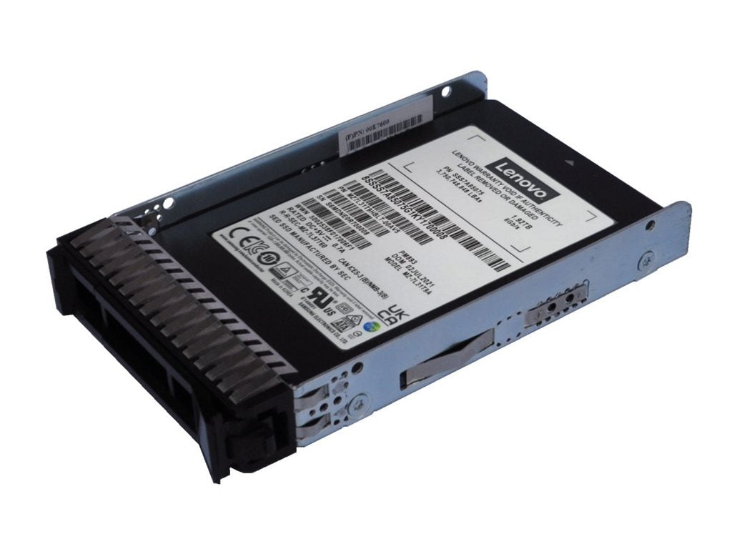 LENOVO ThinkSystem 2.5p U.2 VA 1.6To Mixed Use NVMe PCIe 4.0 x4 HS SSD
