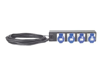 APC Basic Rack PDU Rack AC 230V input hardwire output connectors 4 IEC 60309 2U 19 8.5m cord Black