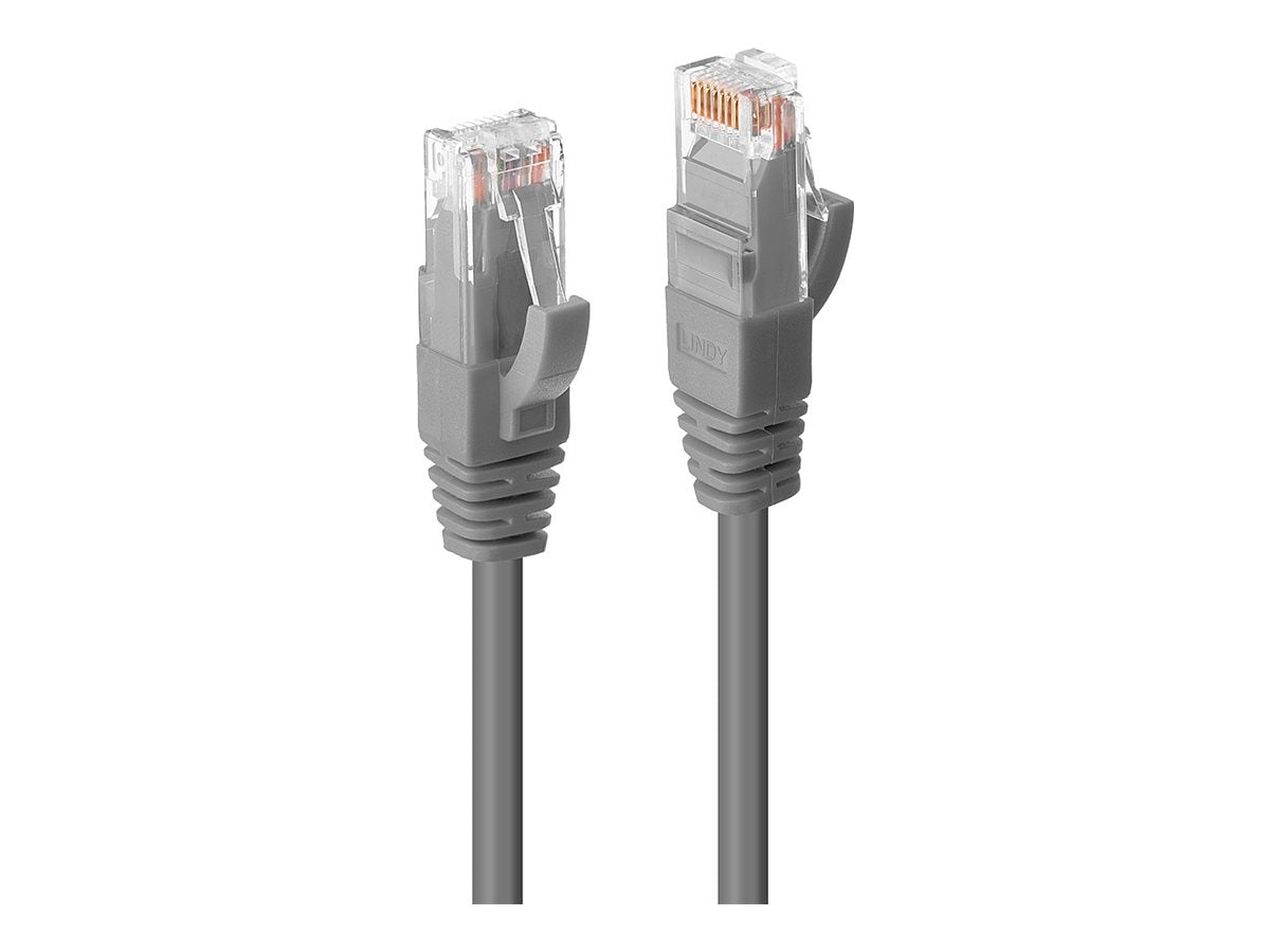 LINDY UTP Cat.6 Cable Grey 7.5m LSOH incl. Testprotocol