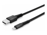 LINDY 3m Reinforced USB Type A to Lightning Charging Cable
