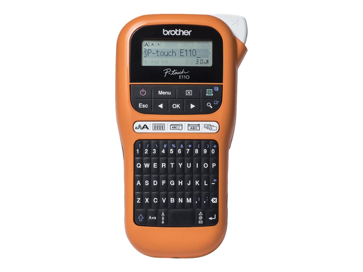 PT-E110VP ABC/123 12mm LCD 20mm/sec