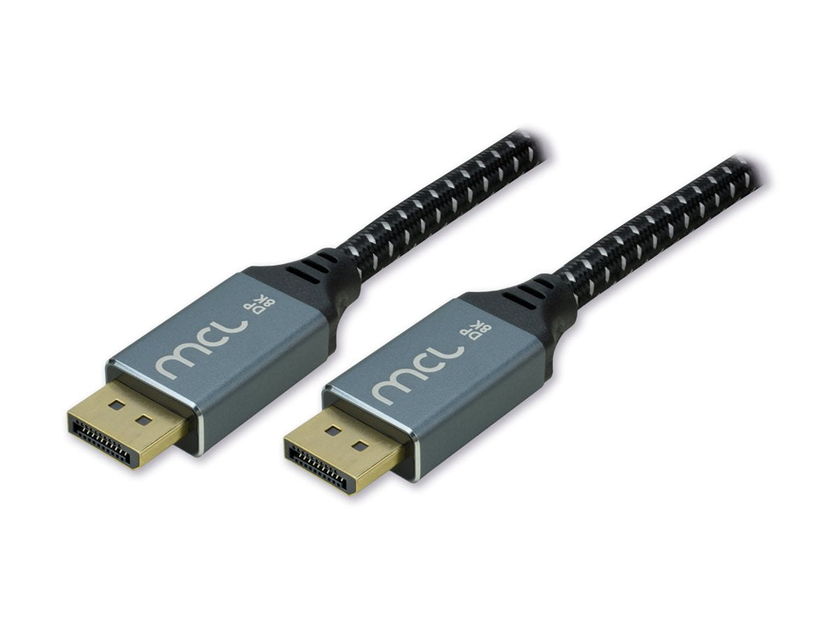 MCL DisplayPort mesh cable 8K/1.4 male / male - 3m