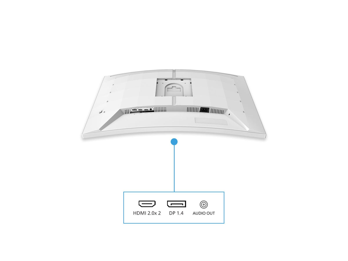 PHILIPS 31.5p 2560x1440 VA Curved 1500R 130mm EVNIA 5000 Ambiglow Curved QHD 2K 180Hz Fast VA 1ms GtG HDR10