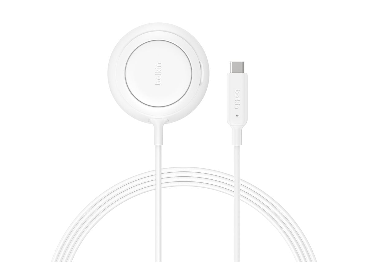 BELKIN UltraCharge 25w Qi2 Pad with kickstand White Non PSU