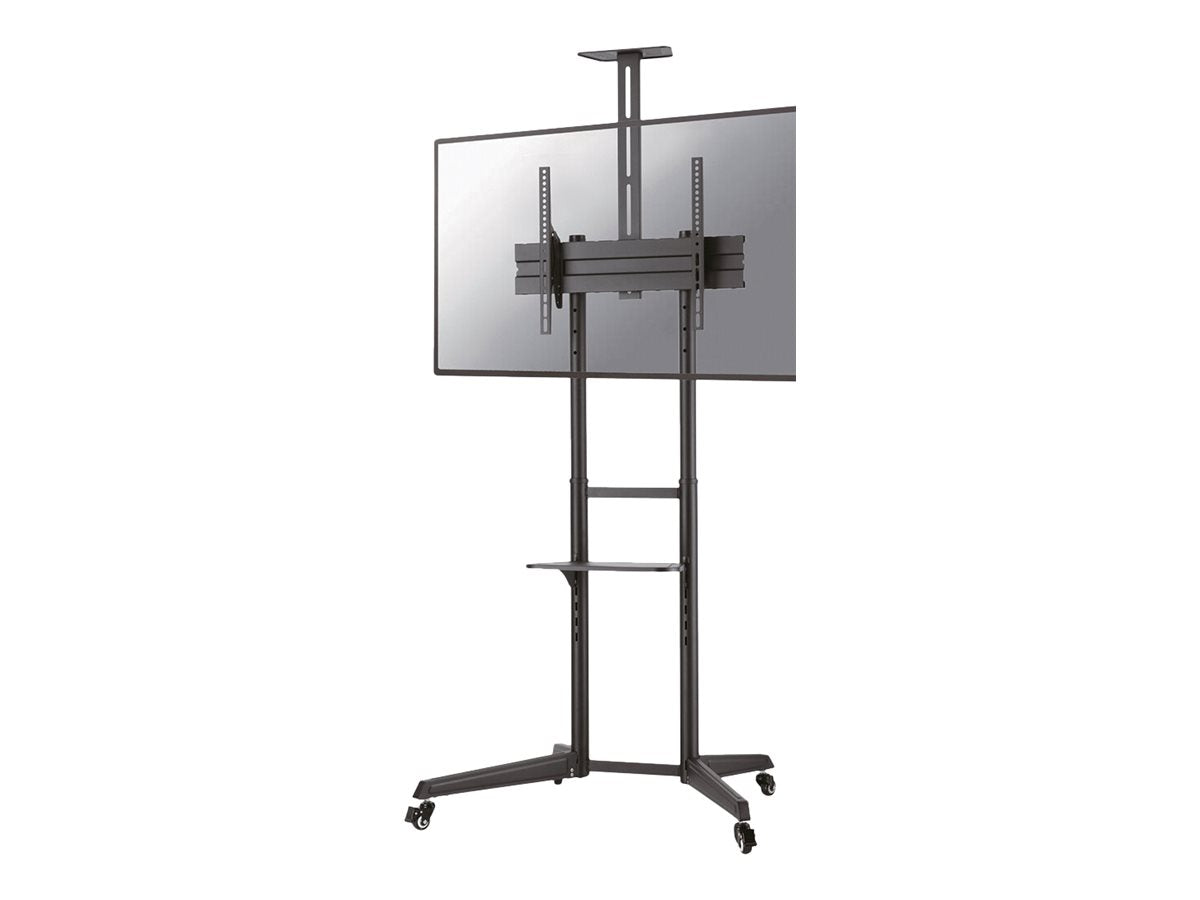NEOMOUNTS FL50-550BL1 Support au sol mobile pour écran 37-70p - étagère multimédia et support caméra inclus