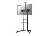 NEOMOUNTS FL50-550BL1 Support au sol mobile pour écran 37-70p - étagère multimédia et support caméra inclus