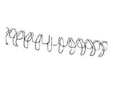 FELLOWES rel metall 34 boucles 10mm 3/8in noir x 100pk