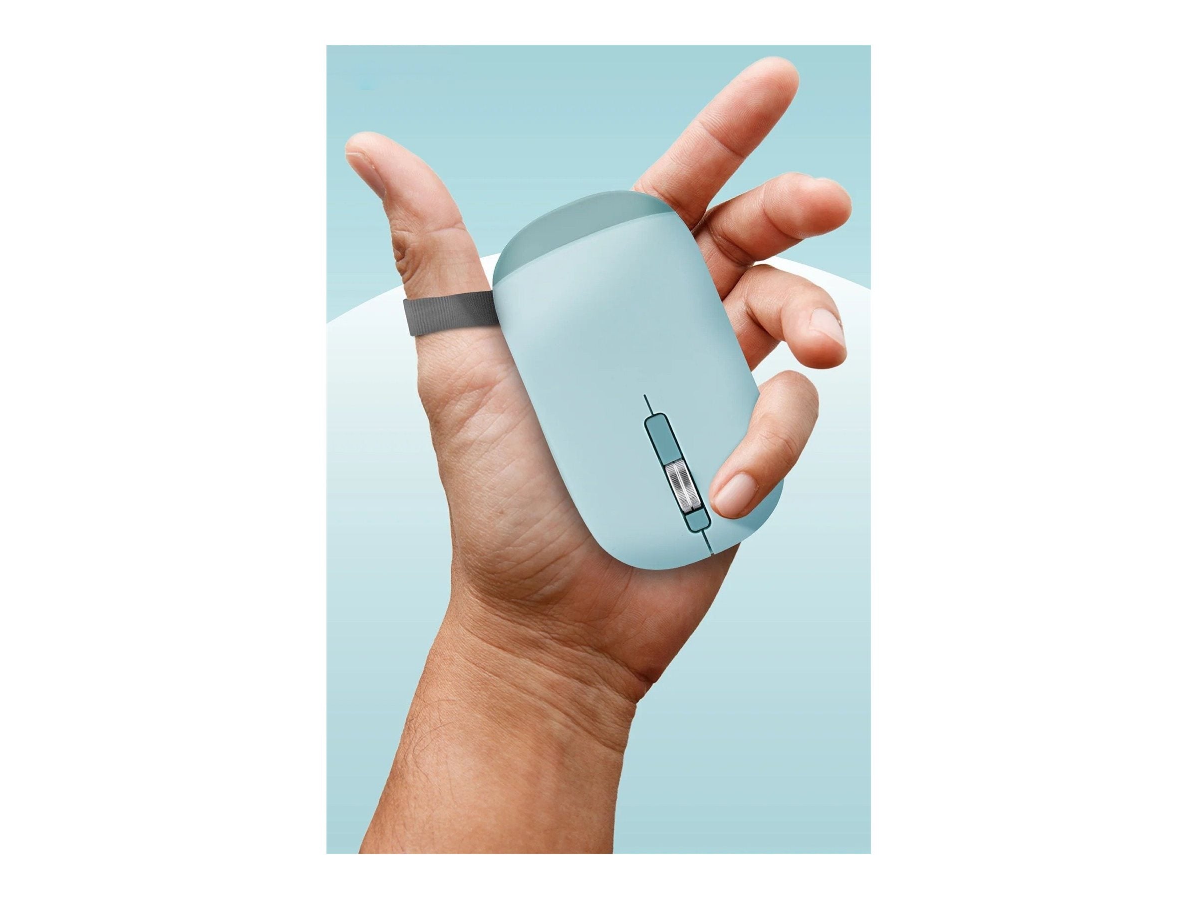 TNB COLOR - Souris sans fil double mode de connexion - bleu