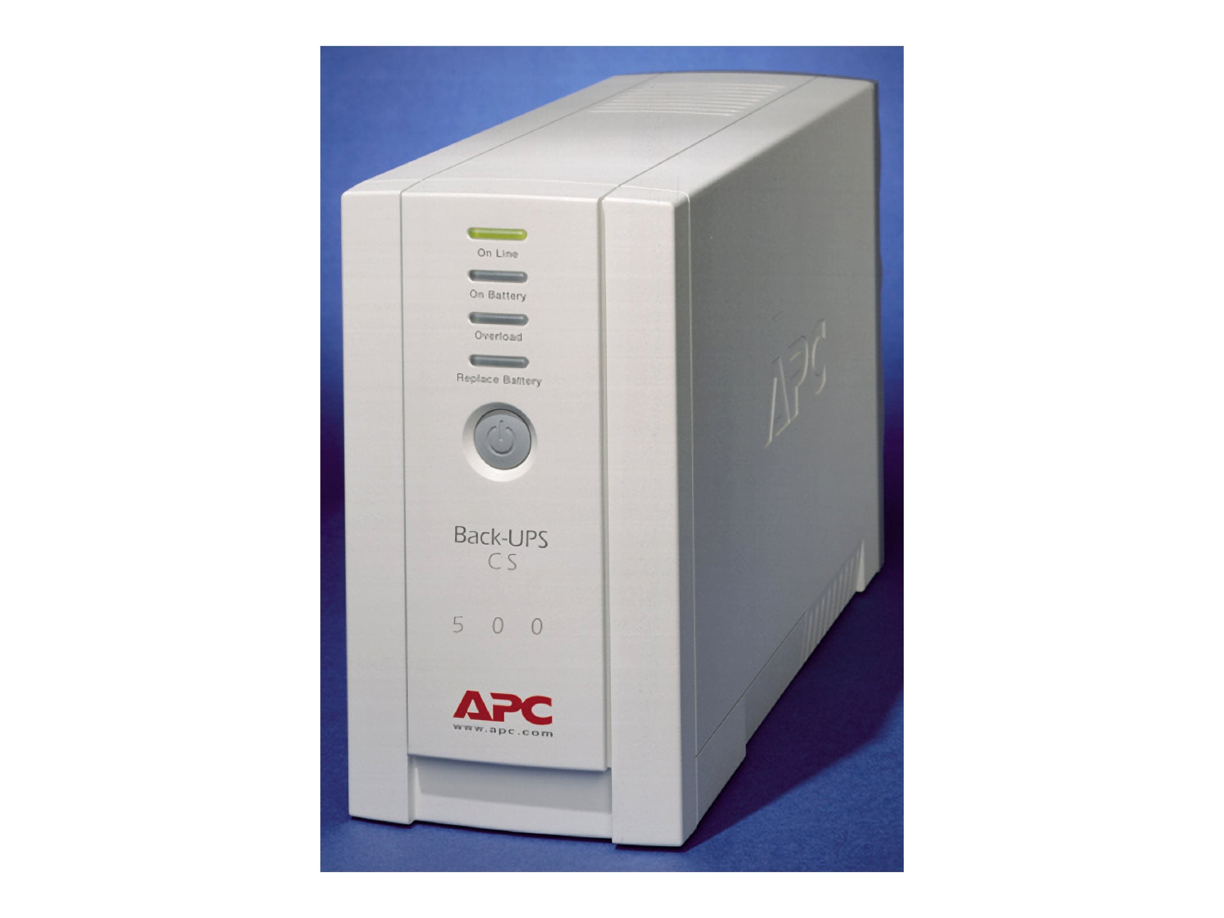 APC Back-UPS CS 500 UPS AC 230V 300Watt 500VA RS-232 USB output connectors 4 beige