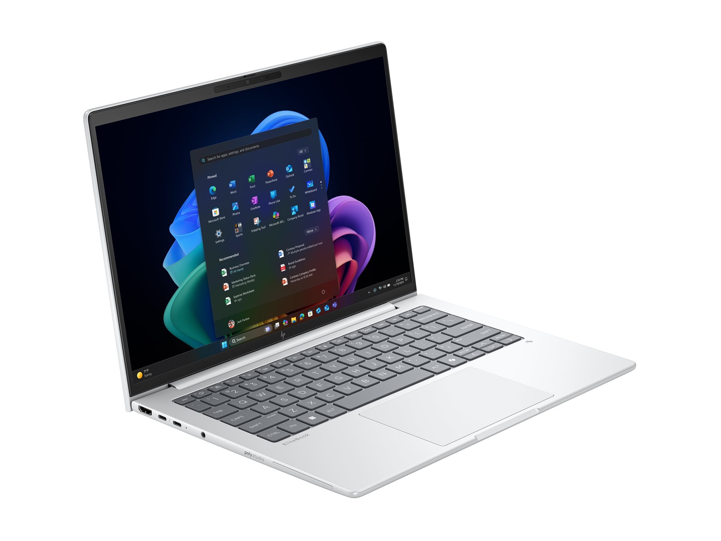 HP EliteBook 8 G1a IA Nouvelle génération AMD Ryzen AI 7 350 14p WUXGA 32Go 1To SSD UMA W11P Copilot + PC 3/3/0
