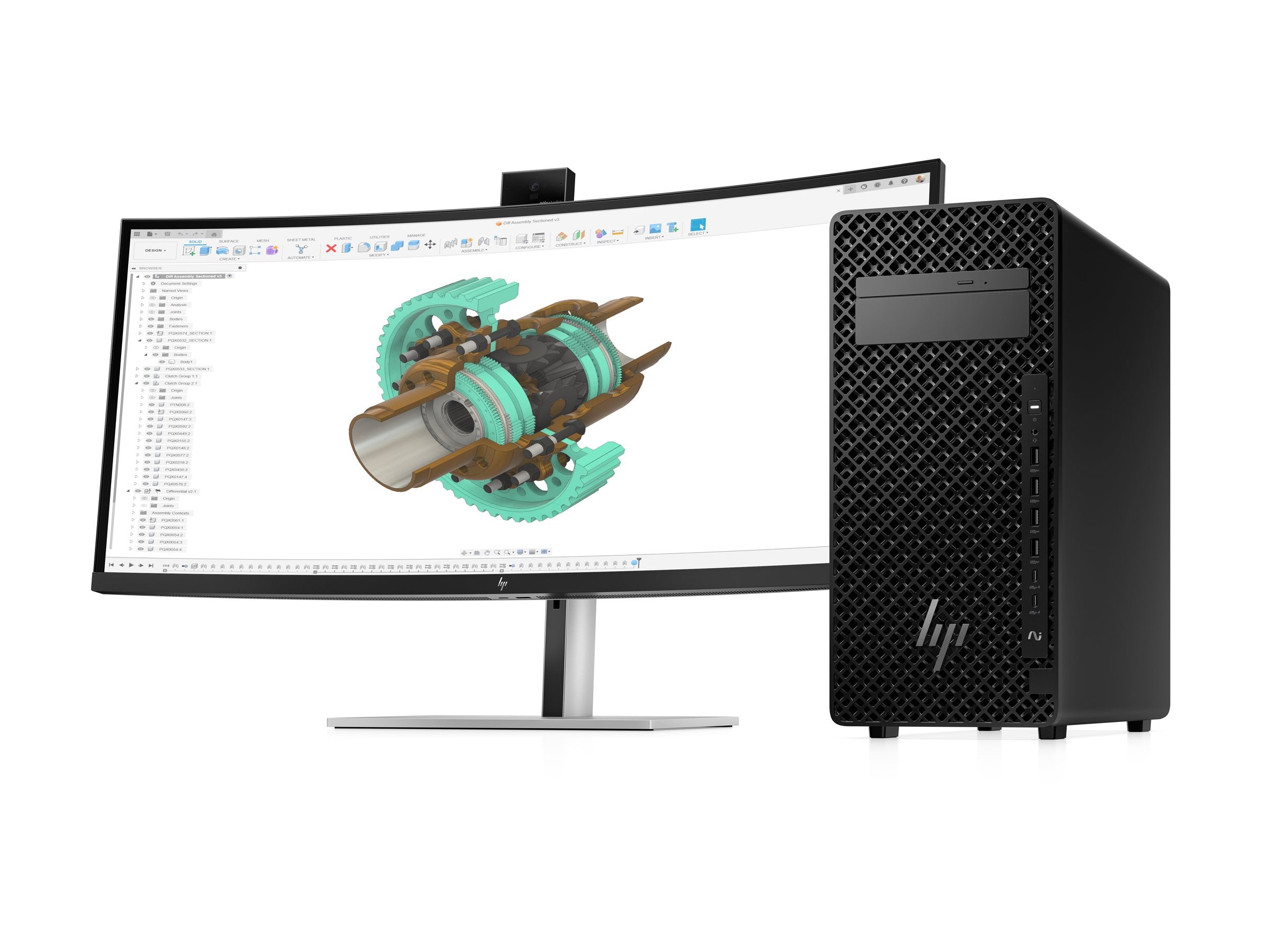 HP Z2 TWR G1i Intel Core Ultra 7 265 16Go DDR5 1To SSD W11P 3/3/3 Wty