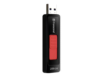 TRANSCEND 256Go USB 3.1 Flash Drive Capless Black