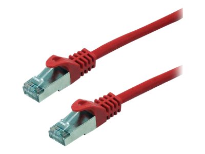 MCL FTP6-0.3M/R - Câble CAT 6 RJ45 F/UTP - 0.3m Rouge
