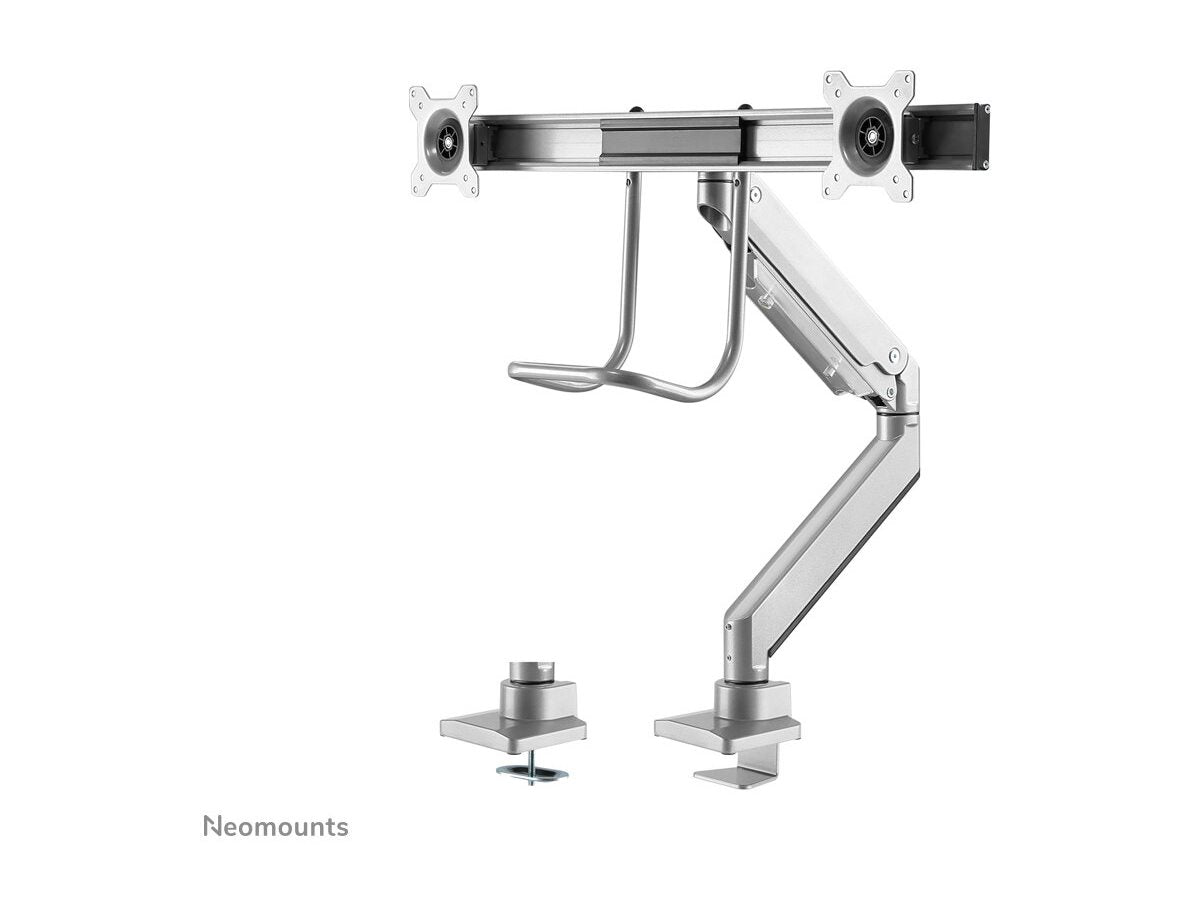 NEOMOUNTS NM-D775DXSILVER Support décran à fixer 10-32p - ressort à gaz - Topfix - arrêt 180