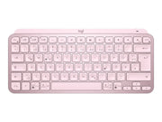 LOGITECH MX Keys Mini Minimalist Wireless Illuminated Keyboard - ROSE - CENTRAL (DE)