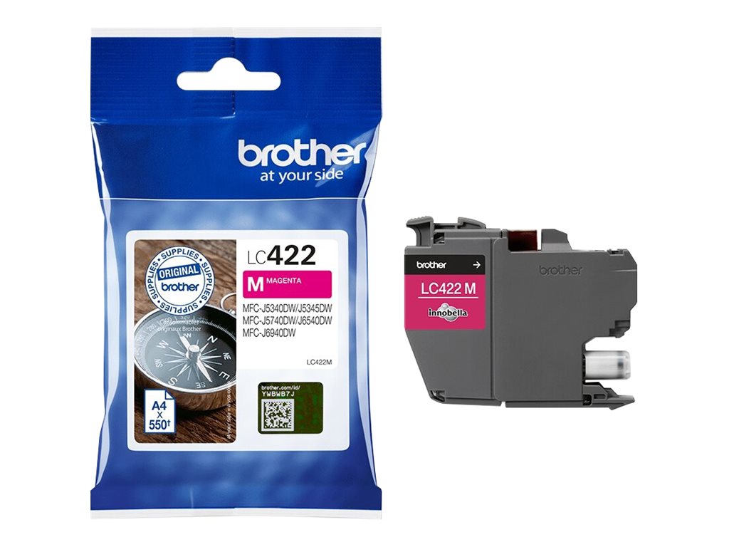 BROTHER LC422M Ink Cartridge For BH19M/B Compatible with MFC-J5340DW MFC-J5740DW MFC-J6540DW MFC-J6940DW 550 pages
