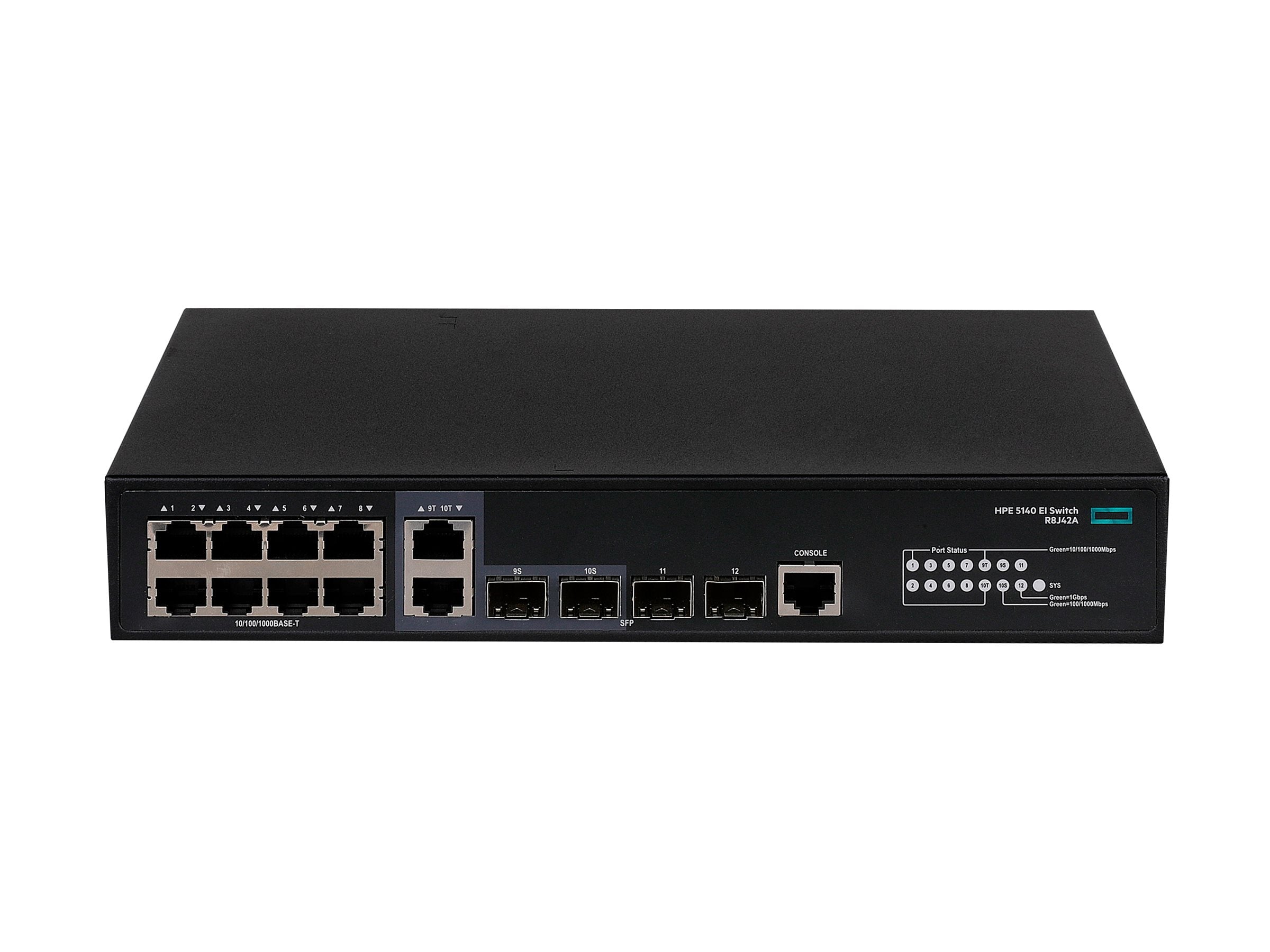 HPE 5140 8G 2SFP 2GT EI Switch EU EN