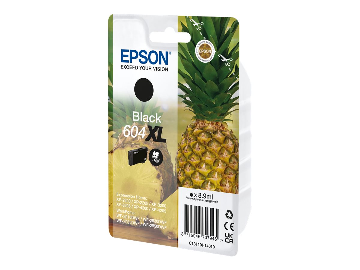 EPSON 4LB Singlepack Black 604XL Ink