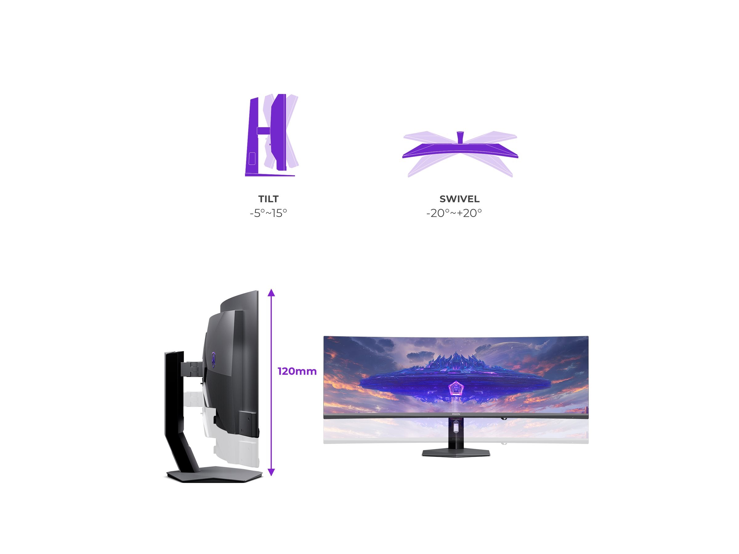 48.9' AOC AGON PRO AGP497UCZD