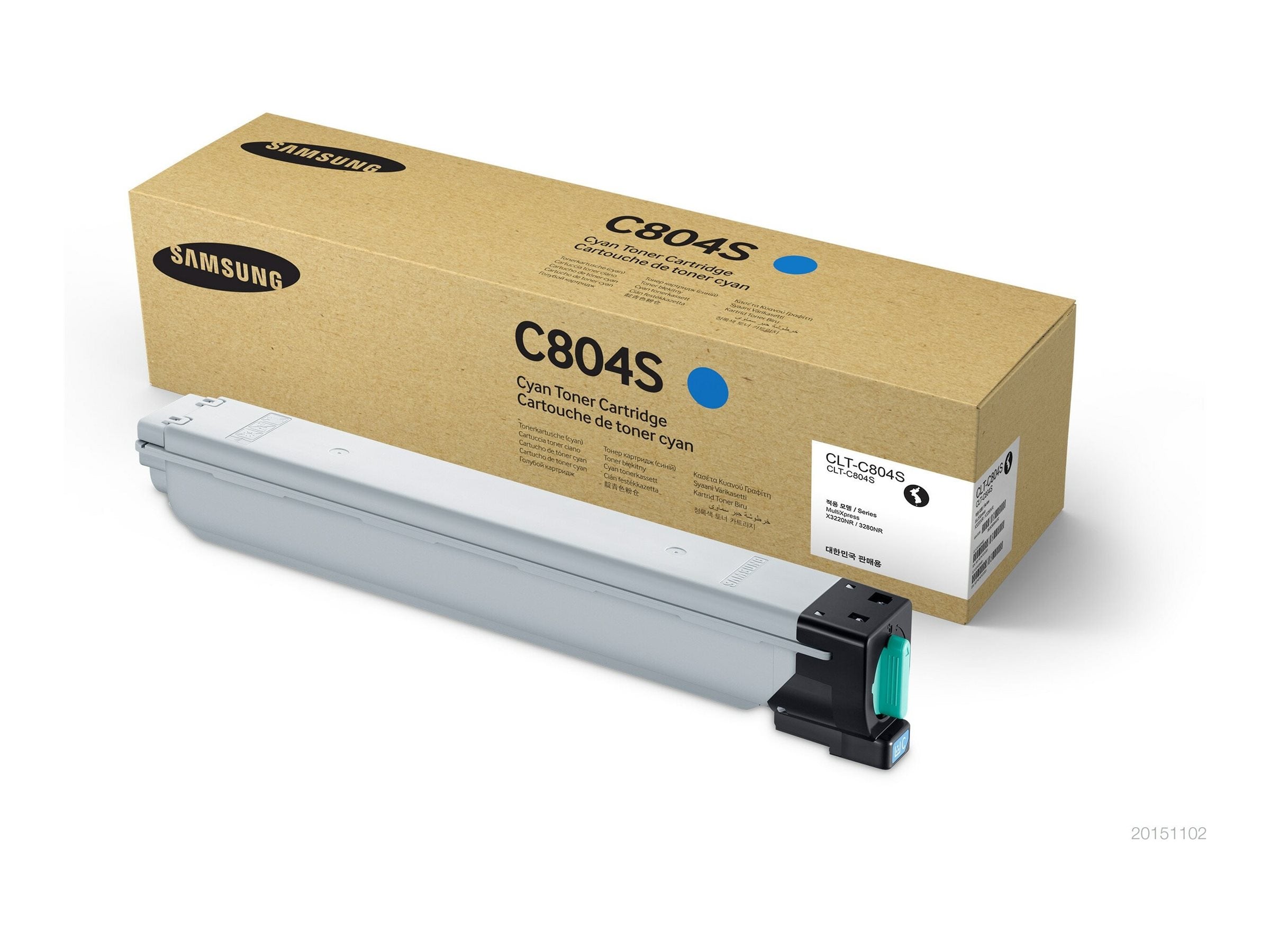 SAMSUNG CLT-C804S/ELS Cyan Toner Cartridge