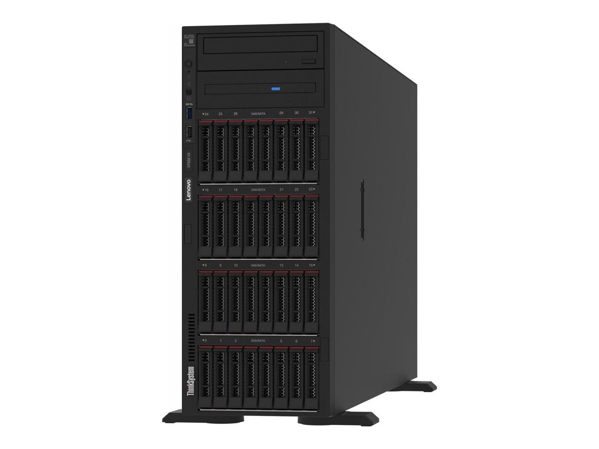 LENOVO ISG ThinkSystem ST650 V3 1xIntel Xeon Gold 6426Y 16C 2.5GHz 185W 1x64Go 2Rx4 ThinkSystem RAID 9350-8i 2Go Flash PCIe 12Go