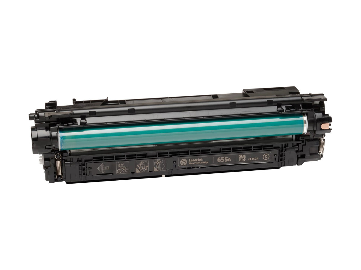 HP 655A original LaserJet Toner cartridge CF450A Black