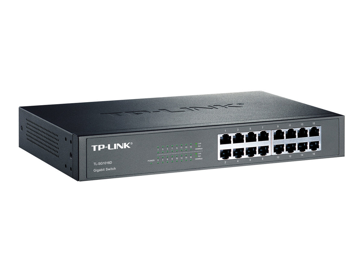 16 port Desktop/Rackmount Gigabit Switch