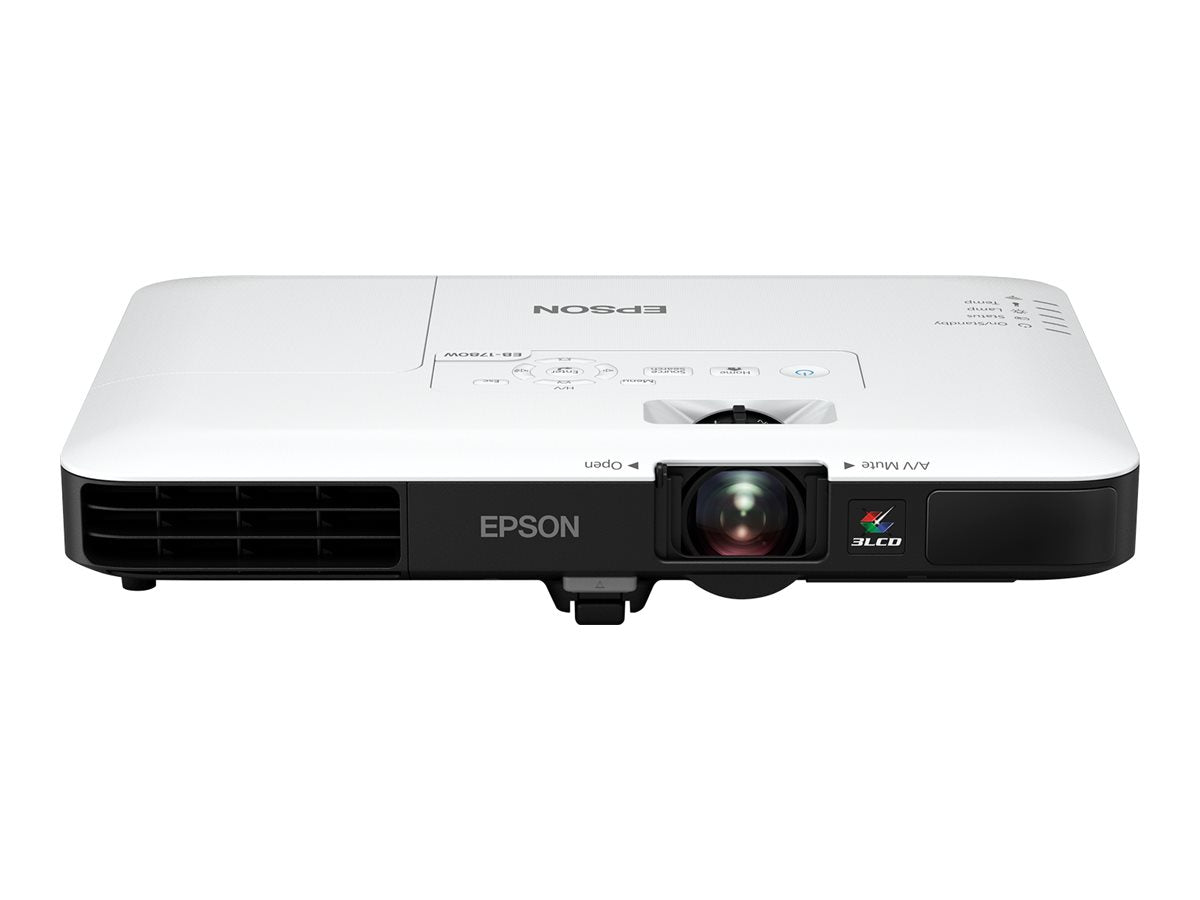EPSON EB-1780W Projecteur Tri LCD - WXGA  1280x800 - 3000 lumens -  10000:1 - HDMI/VGA/Haut-parleurs - 2 ans RA