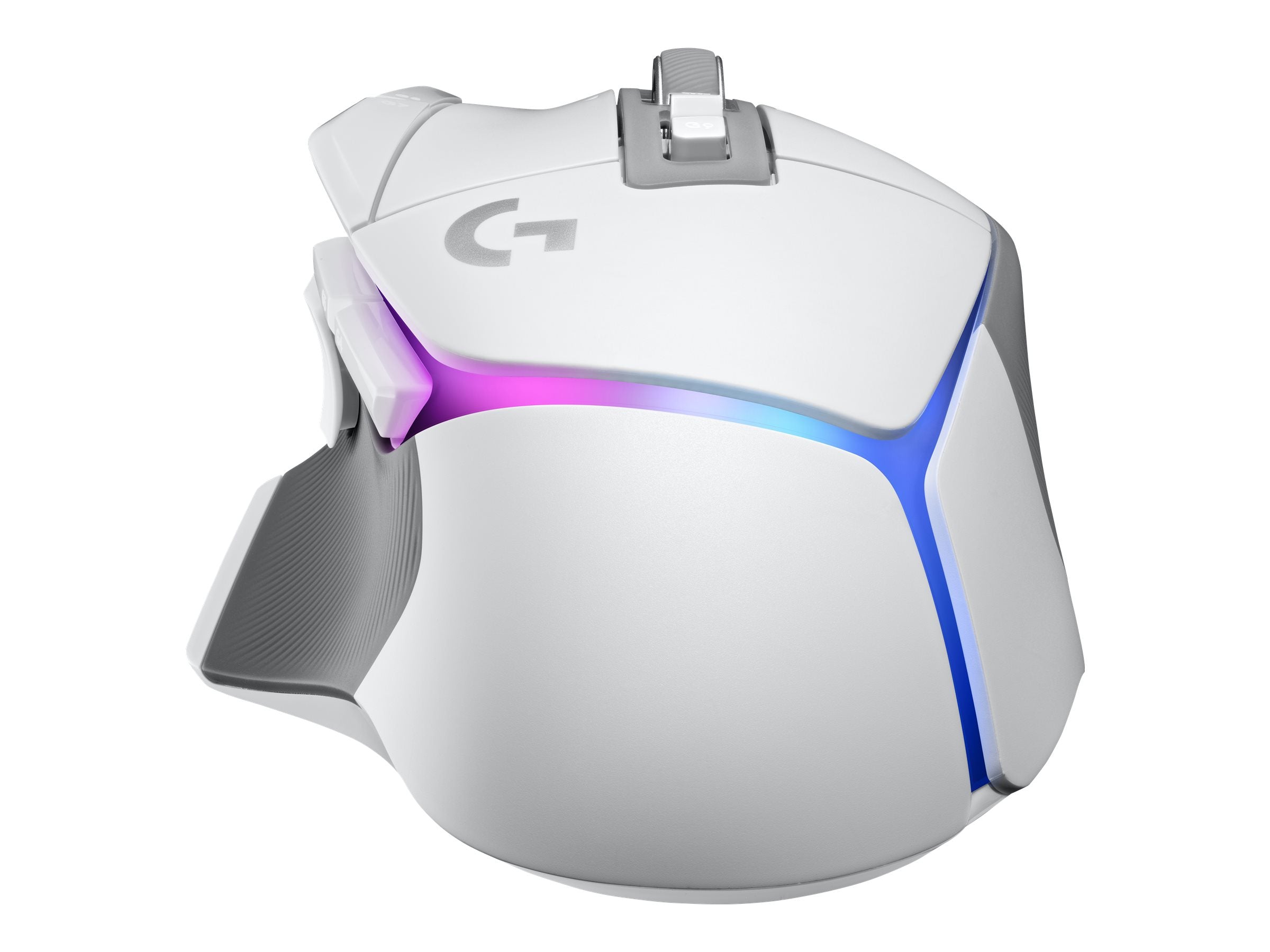 LOGITECH G G502 X PLUS Mouse optical wireless 2.4 GHz USB LOGITECH LIGHTSPEED receiver white