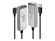 LINDY USB 2.0 MM Fibre Optic Extender 200m