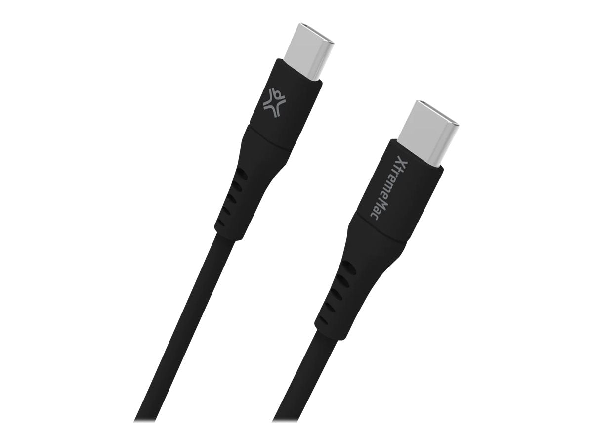 XTREMEMAC Câble USB Type C mâle / mâle - 1.5m Noir
